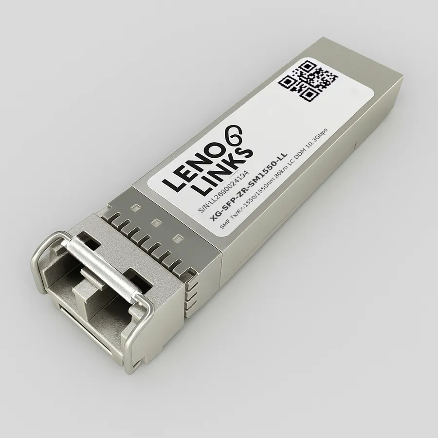 Wkładka SFP+ 10GBASE-ZR 80 km – LenoLinks XG-SFP-ZR-SM1550-LL