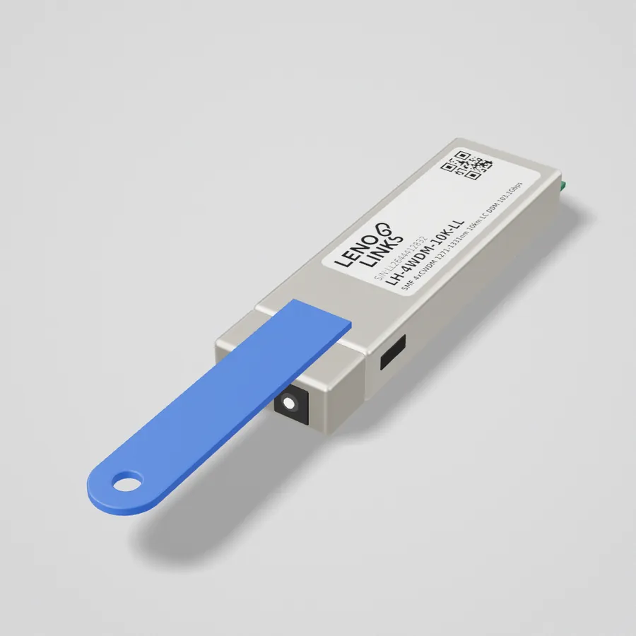 Wkładka QSFP28 100G 4WDM-10 (eCWDM4) 10 km – LenoLinks LH-4WDM-10K-LL