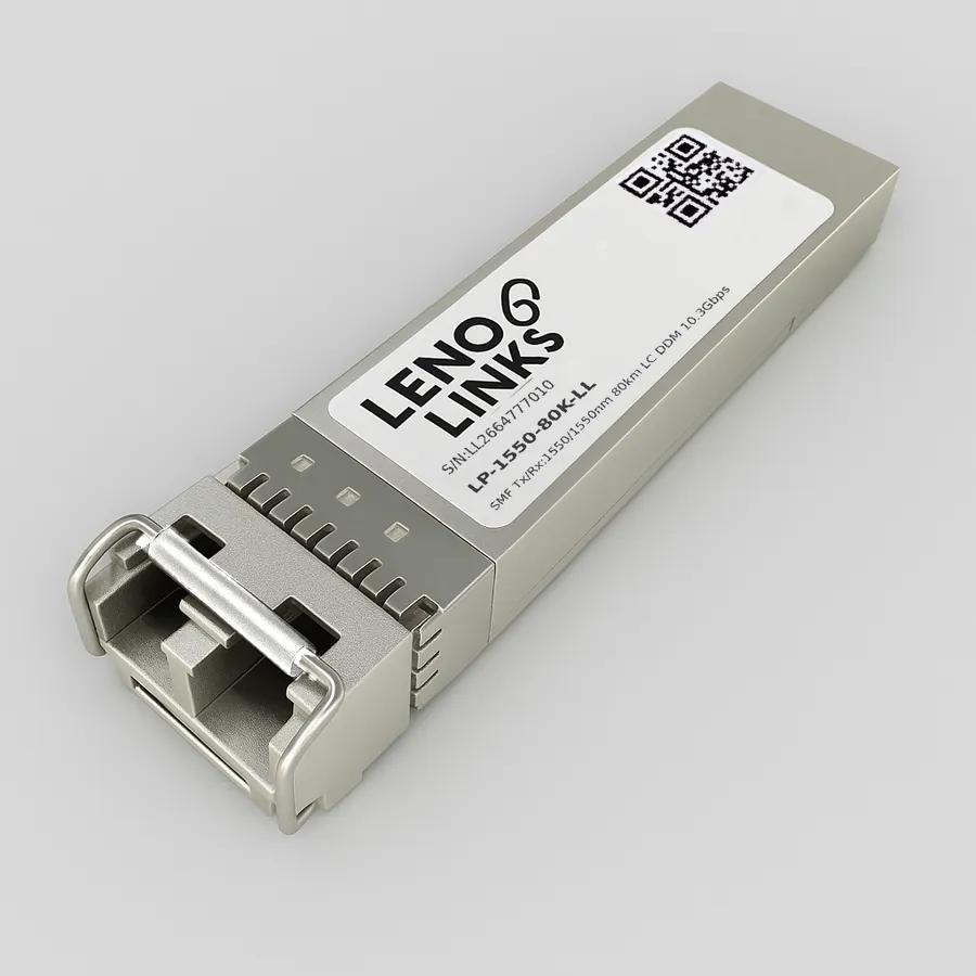Wkładka SFP+ 10GBASE-ZR 80 km – LenoLinks LP-1550-80K-LL